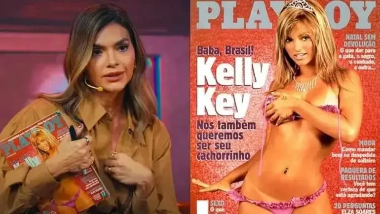 Kelly Key relembra Playboy e provoca Virginia: 'Você não era nada'