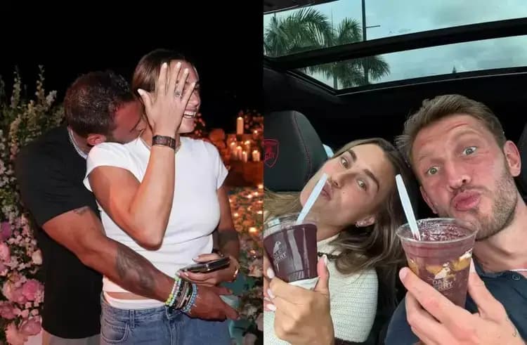 Quem é o noivo de Aryna Sabalenka que deu anel de R$ 4 milhões à tenista?
