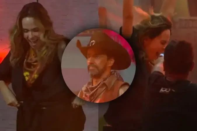 BBB 26: Ana Paula volta à festa de Alberto Cowboy ao som do hit 'Venenosa'