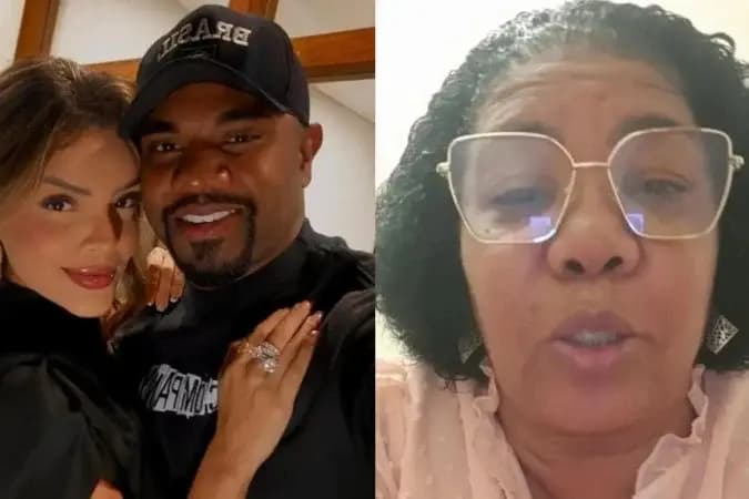 Davi Brito xinga ao reagir à suposta falta de apoio da mãe em casamento