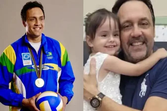 Filha de campeão olímpico é diagnosticada com infecção grave nos ossos