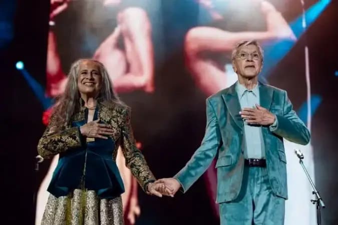 Grammy 2026: Maria Bethânia e Caetano Veloso ganham prêmio