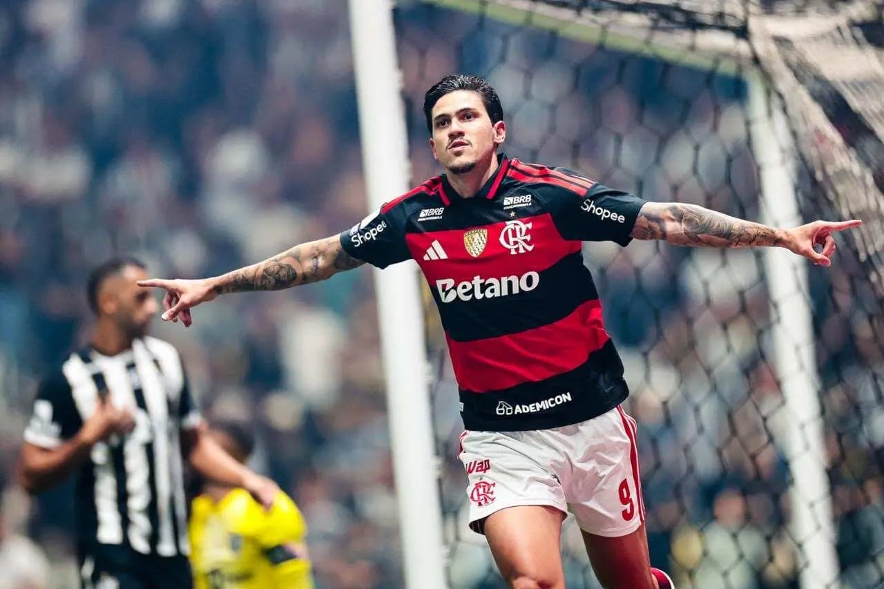 Flamengo atropela impiedosamente o Atlético na Arena MRV: 4 a 0