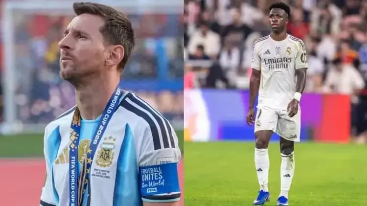 Jornal detona Messi após ele tentar usar a Lei Vini Jr. para expulsar rival