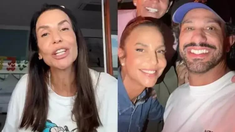 Ivete Sangalo presenteia Tiago Maia com item caro no Dia dos Namorados