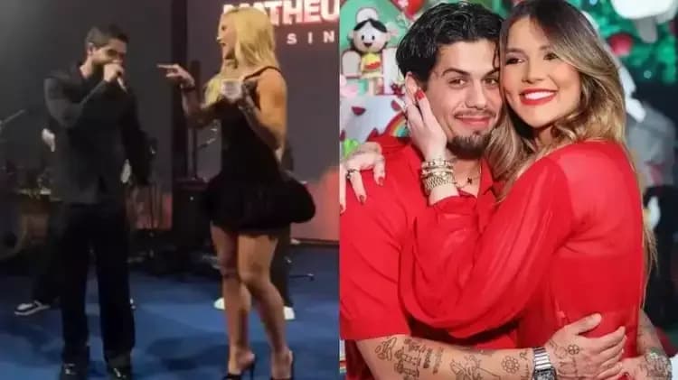 Leitura labial revela conversa entre Virginia e Zé Felipe em festa da filha