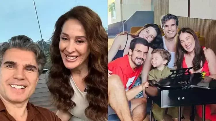 Marido de Cláudia Raia relembra desafio de se aproximar dos enteados